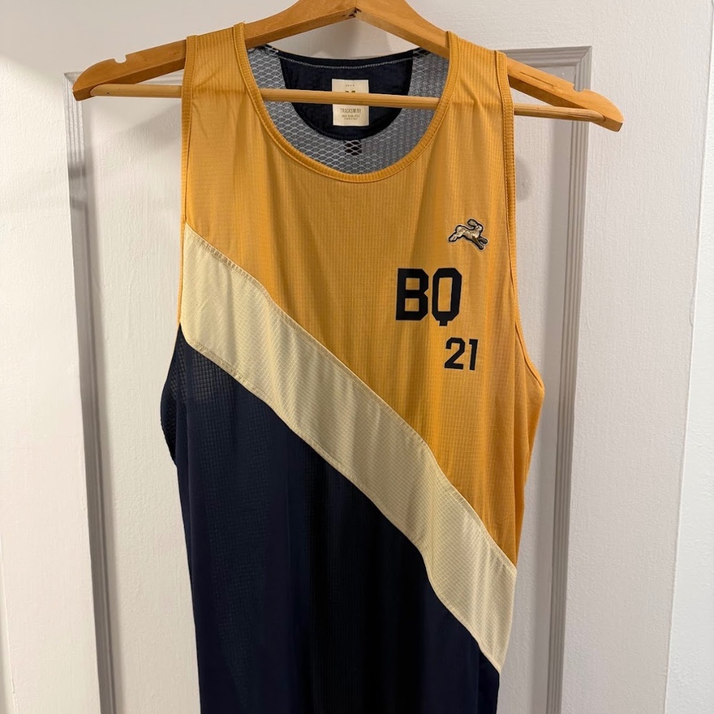 Tracksmith BQ Boston Marathon 2021 Singlet Men's Medium
